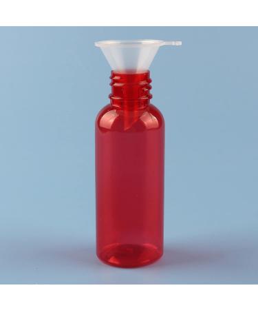 Tianzd 12-Pack 50ml Red Portable Spray Bottles with Black Atomizer - Fine Mist Atomizer for Perfume Cleaning & Travel - Includes 2 Funnels - Buy Online on GoSupps.com