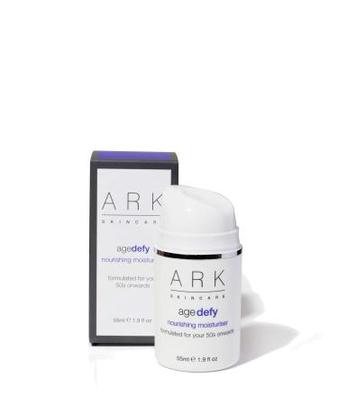 ARK Skincare Age Defy Nourishing Moisturiser for Mature Skin Combats Hormone Loss & Dryness with Hyaluronic Acid Blackcurrant and Borage Oil 55ml