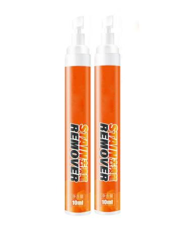 Stain Remover Pen - 2 Pack Grease Removal for Clothes Portable No-Rinse Quick Stain Removal