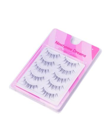 5 Pairs Thai Style 3D False Eyelashes - Lightweight Natural & Comfortable Daily Wear | Fluffy Soft Eyelashes Pack - Buy Online on GoSupps.com