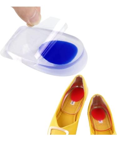Buy Heel Liner GEL Shock Absorption Shoe Lift Protectors for Plantar Fasciitis & Heel Blisters - Adult Breathable X-Large (Blue) - International Shipping Available - Buy Online on GoSupps.com