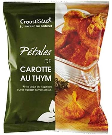Croustisud - Carrot Petal Chips with Thyme 70G - Unit - Buy Online on GoSupps.com