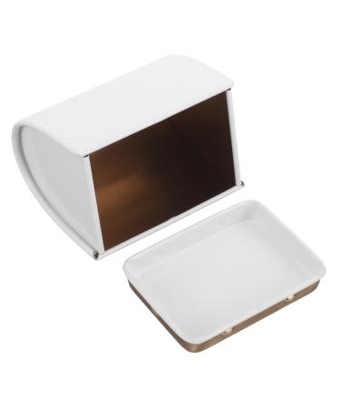 Iwowhero Box for hairdressing blades Razor Fall Near GuSol Disposal Disposal of razor in the garbage container Recycling-cans Razor plane box extraterrestrial smithy iron white storage