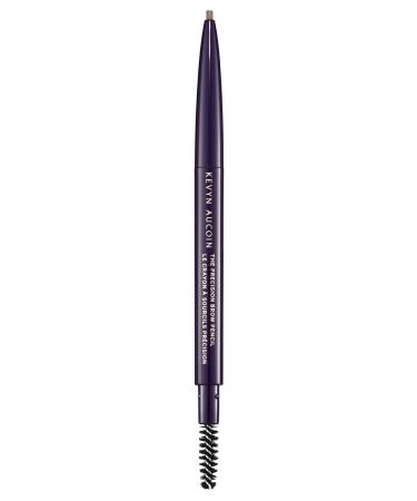 Kevyn Aucoin The Precision Brow Pencil  Brunette: Ultra slim  thin and strong. Retractable plus spoolie brush. Pro makeup artist go to. Sculpt  define and shape eyebrows. Stay put  smudge-proof. BRUNETTE Precision 1 Coun...