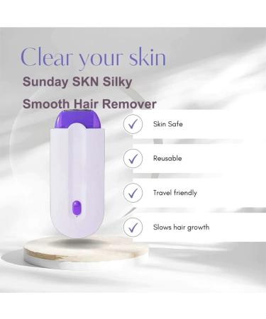 Lumishave Hair Remover Baldbaddie Unisex Hair Eraser Smartshavy Unisex Hair Eraser Silky Smooth Hair Eraser Sunday Skn Silky Smooth Hair Remover Painless Hair Removal Kit for Body Any Part - Buy Online on GoSupps.com