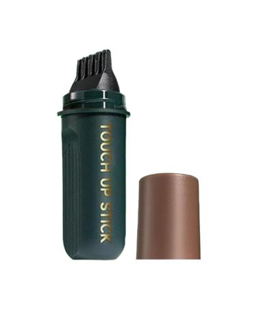 B ton Colorant Cheveux - Masque Cheveux Blancs Stylo Couvrant Cache-Racines Naturelle Twist pour Tempes et Racines - Pour Ligne Capillaire Favoris Femmes g es Adultes Brun