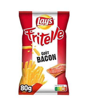 LAY'S - Bacon Flavor Fritelle 80G - Pack of 2