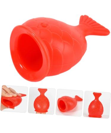 Rehausseur De L vres En Silicone Forme Poisson Rouge Appareil Repulpant Portable Soin L vres Pulpeuses Usage Quotidien Pour Femmes - Buy Online on GoSupps.com