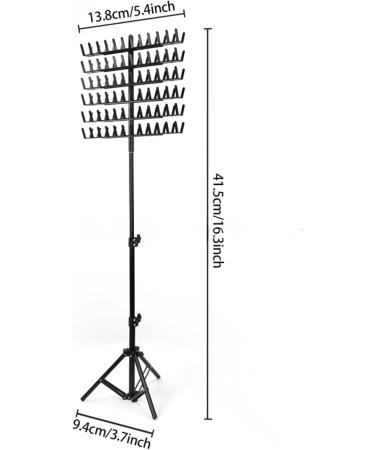 Uhngw Hair Extension Holder Stand - 144 Pegs Height Adjustable Hair Rack For Hair Braider Hair Separator Stand Display Stand With Braiding Hair Supplies For Hairstylists - Buy Online on GoSupps.com