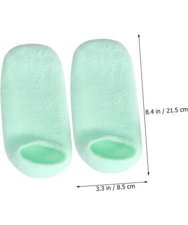 POPETPOP 2 Pairs Cracked Heels Guard Moisturizing Short Socks Hard Feet Socks Moisturising Socks and Gloves Dry Feet Socks Dead Skin Socks Feet Healing Socks Gel Socks Anti-Crack Earth - Buy Online on GoSupps.com