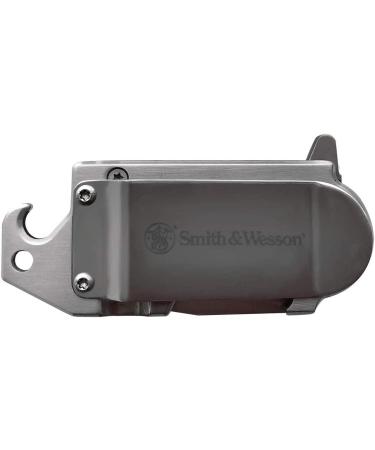 Smith & Wesson Benji 2.5in Folding Keychain Knife with Modified Tanto Blade for Outdoor Tactical Survival | G10 Handle, High Carbon S.S - Buy Online on GoSupps.com