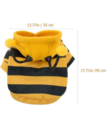 Puppy Outfits Pet Costume Dog Hoodies: Cat Holiday Cosplay Warm Clothes Puppy Cute Hooded Coat Christmas Outfits for Cat Small Dogs Puppy Kitten L Outdoor Clothing Yellow L - Buy Online on GoSupps.com