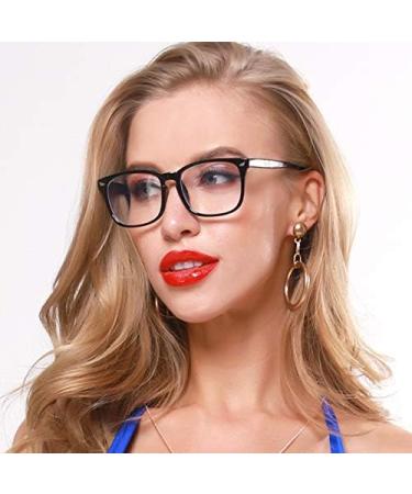 Suertree Blue Light Filter Reading Glasses - Anti-Tear Hinge 1.00x Unisex Computer Glasses for Eye Protection & Enhanced Reading - Buy Online on GoSupps.com