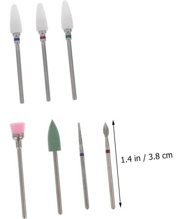 POPETPOP 4 Sets Nail Clipper Grinding Head Electrical Tools Diamond Drill Bits Drill Bit for Nails Nail Tools Nails Gel Polishing Tool Carbide Drill Bit Manicure Tools Care Tungsten Steel - Buy Online on GoSupps.com