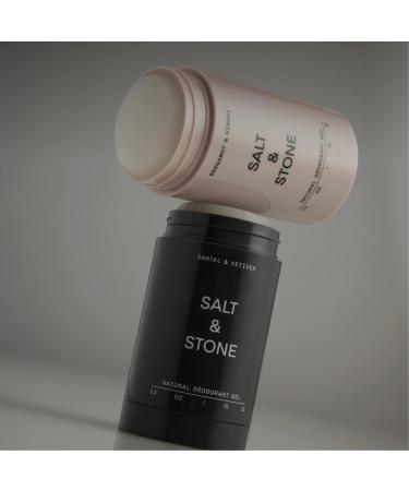 SALT & STONE Sensitive Skin Natural Deodorant Gel for Women & Men | Aluminum Free & Baking Soda Free For Sensitive Skin | Free From Parabens Sulfates & Phthalates (2.6 oz) Bergamot & Hinoki - Buy Online on GoSupps.com