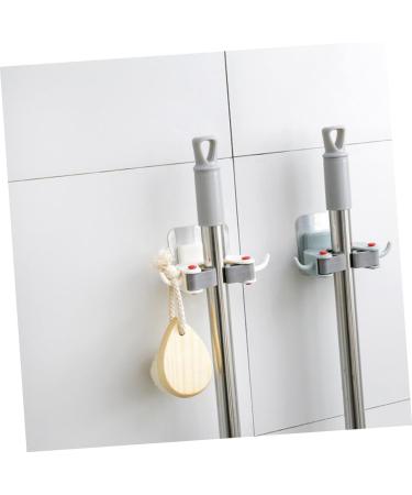 Cabilock 4 Pcs Hook Plant Pots Indoor Kitchen Storage Practical Storage Shelves Mop Holder Hanger Broom As Shownx2pcs 6.5*11.5*6cmx2pcs - Buy Online on GoSupps.com