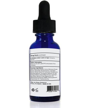Lido-Hemp Oil: Natural Pain & Stress Relief with Eucalyptus & Spearmint - Premium Holistic Solution with Lidocaine & Hemp Extract - Buy Online on GoSupps.com