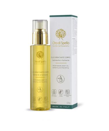 Oro di Spello Organic Moisturizing Body Oil - Velvety & Nourishing 150 ml | International Shipping - Buy Online on GoSupps.com