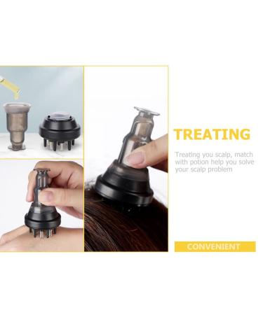 Minkissy 2 in 1 Oil Applicator & Scalp Massager | Manual Hair Care Comb for Essential Oils & Medicated Solutions - Perfect for Scalp & Hair Health - Buy Online on GoSupps.com