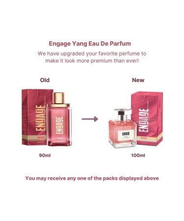 Enga'ge Yang Eau De Parfum for Women Floral and Fruity Fragrance Scent Skin Friendly Perfume for Women 100ml. - Buy Online on GoSupps.com