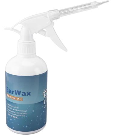 500ml Ear Wax Removal Kit - Ear Cleaner Bottle Bulb Syringe & Tool for Improved Hearing Clarity | International Shipping Available - Buy Online on GoSupps.com
