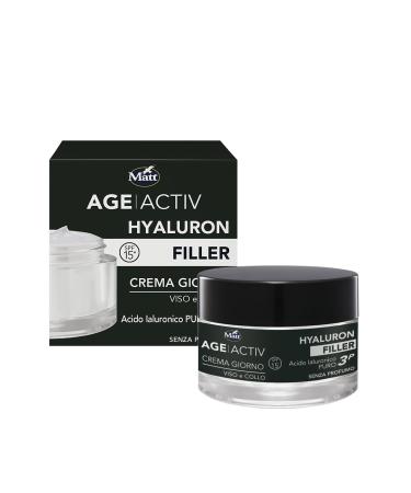 Matt Matt - Age Activ Regenerating Anti-Aging Day Face Cream - Pure Hyaluronic Acid 3P - Redensifying and Smoothing Deep Hydration - 50 ml