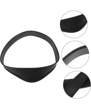 Barber Tools Curved Silicone Barber Tape Collar Shaving Template and Hair Trimming Guide Barber Tools Men's Grooming Accessories (Black) - Buy Online on GoSupps.com