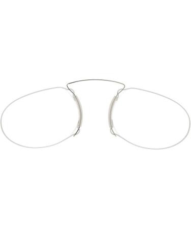 Didinsky Transparent Reading Glasses for Women & Men - Compact Light Borderless - Retro Style in 4 Colors & 5 Grades - Louvre Gray 1.0x - Buy Online on GoSupps.com