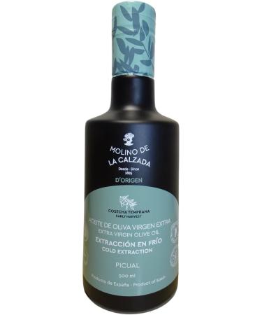 Premium Extra Virgin Olive Oil Early Harvest Cold Extraction Picual Variety 500 mL - Spanish Olive Oil - Buy Online on GoSupps.com