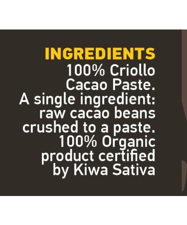 RAW | Cocoa Paste | BAMBOO STORY | Pallets | Criollo | Peru | 900g | 100% Pure - Buy Online on GoSupps.com