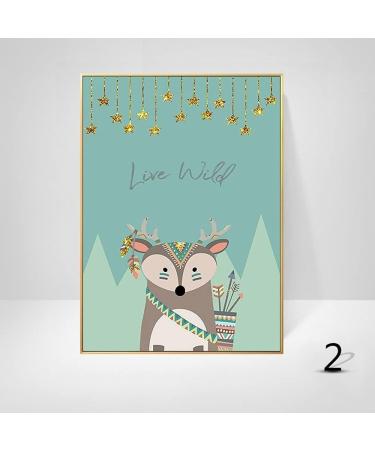 Lulupila Kids' Decorative Poster Set - Animal Motifs for Children's Room - Set of 6 - Buy Online on GoSupps.com