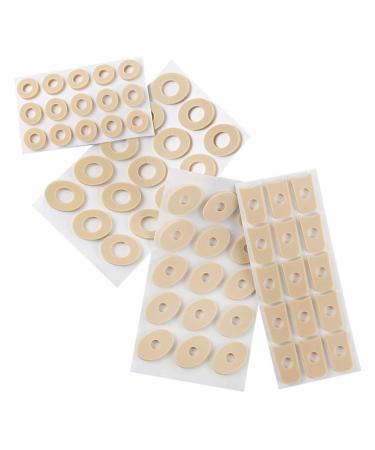 HEALLILY 60pcs Callus Pads Blister Patch Bandages Self Adhesive Callus Stickers Toe Protectors for Heel Blister Prevention Recovery