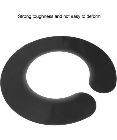 Hair Cutting Collar & Cape - Waterproof Silicone Shawl for Salon Hairdressing - Black - Buy Online on GoSupps.com