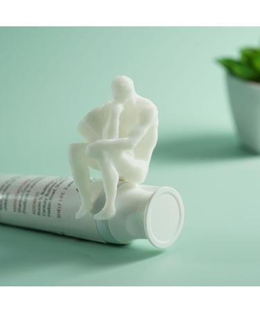 Funny Toothpaste Covers Set - Unique Spoof Topper for Adults & Kids | 3 Pieces Bathroom Waste Dispenser - Buy Online on GoSupps.com