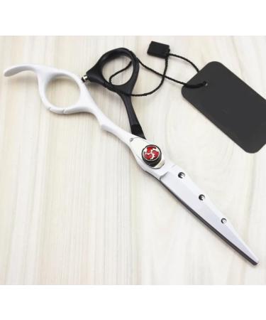Hair Cutting Scissors Shears Kit 6.0 Inch Professional Hair Scissors Set Cutting Shears Thinning Scissors Barber Hairdressing Scissors Tools (Color : White) - Buy Online on GoSupps.com