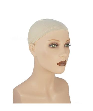 Luttmann wig Bamboo WIG CAP Head protection undercase in color beige - portable under real hair wigs synthetic hair wigs headscarves caps turbans or riding helmets - Buy Online on GoSupps.com