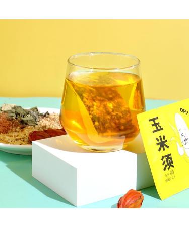 Zercumm Corn Silk Tea Maize Germ Health-Enhancing Herbal Tea Herbal Tea Bagged Tea 4G * 10/Box - Buy Online on GoSupps.com