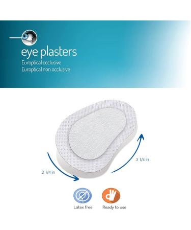 Buy Europtical Occlusivo Sterile Eye Patch for Strabismus & Amblyopia - Non-Woven Ready to Use (7 Pieces) - International Shipping Available - Buy Online on GoSupps.com