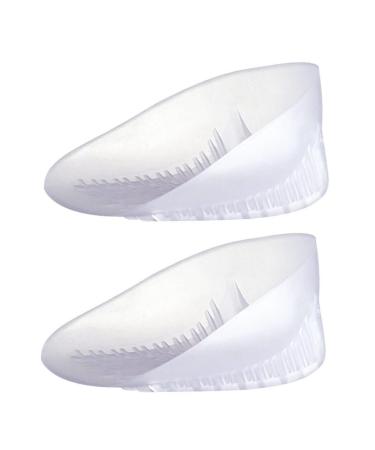 NOLITOY 4 Pairs U-Shaped Heel Pad Heel Insoles Heel Protector Heel Cups Baby Shower Decorations Sink Sponge Holder Thank You Heel Pads for Shoes Half Pad Men and Women Invisible Sebs