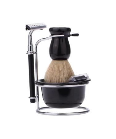 Ipetboom Hand Shaver Kit - Premium Men's Razor Blades & Shaving Brush for a Close Shave - Perfect for International Shipping - Buy Online on GoSupps.com