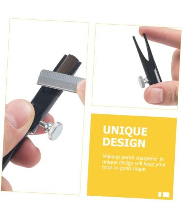 MAGICLULU Eyebrow Sharpening Tool Brow Pencil Sharpener Makeup Pen Sharpener Cosmetic Pencil Sharpener Pencil Sharpeners Handheld Kid Tools Child Double Aluminum Alloy Cosmetics - Buy Online on GoSupps.com