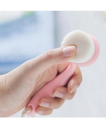 Soft Bristle Face Cleaning Brush - Pore Cleaner & Makeup Remover Tool | Pink Facial Care Beauty Accessory - International Shipping Available - Buy Online on GoSupps.com