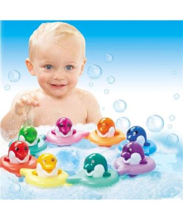 TOMY Toomies Do Re Mi Dolphins Baby Bath Toy | Educational and Musical Toy For Toddlers | Kids Bath Toys Suitable For Boys & Girls 1 2 & 3 Years Small Do-Re-Mi Dolphins