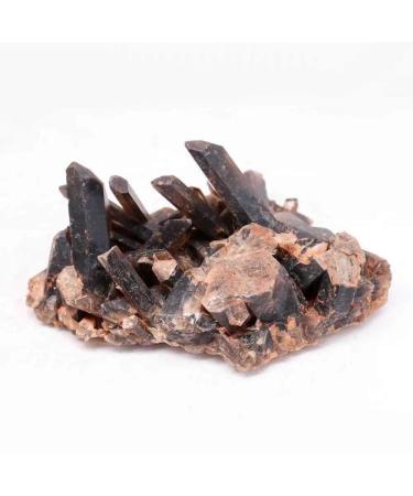 Crystals Stones 1pc 300g-1000g Natural Black Quartz Cluster Crystal Stone ningxiao (Color : 1pc 510g-620g)