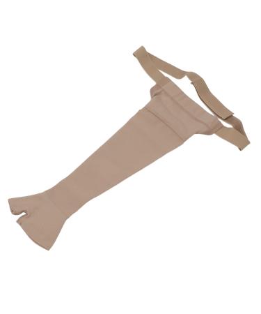 Lymphedema Compression Arm Sleeve for Men Women 23-32mmHg Compression Full Arm Support with Strap Arm Brace for Edema Lipedema Swelling Post Mastectomy Pain Relief(M-Left