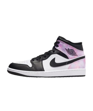 Jordan Men's Air 1 Mid Hi-Top Sneaker 40.5 EU Black Coral White - Buy Online on GoSupps.com
