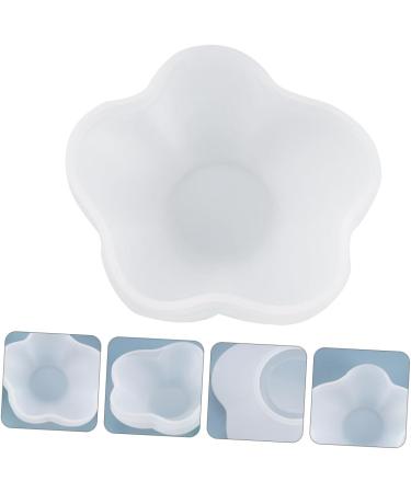 SHINEOFI 2pcs Dish Mold Ashtray Resin for Jewelry Making White Silica Gel Small Plate Petal - Buy Online on GoSupps.com