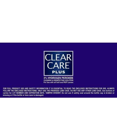 Buy Generic Clear Care 3% Hydrogen Peroxide - Triple Action Cleaning Solution 2x16oz + 3oz Travel Size - Fast International Shipping - Buy Online on GoSupps.com