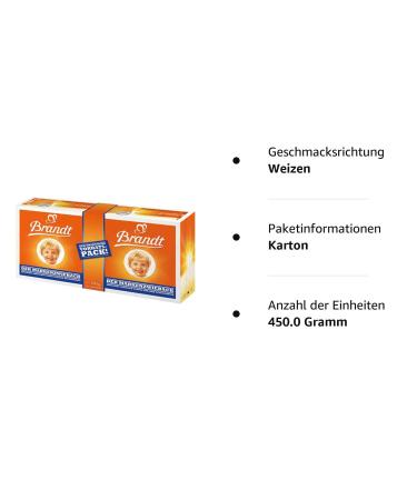 Buy Brandt Branded Rusks 450g - Double Pack | Economy Pack - International Shipping Available - Buy Online on GoSupps.com