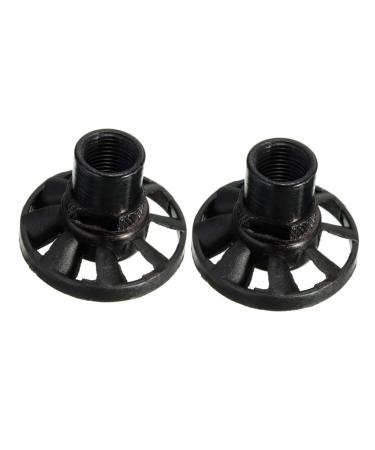 WOONEKY 2pcs Electric Grinding Chuck Rotary Tool Dust Blower Electric Grinders Manual Blower Black Plastic